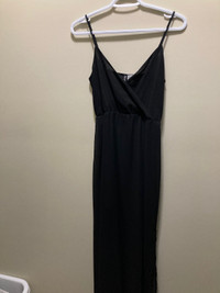 Small black maxi dress