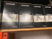 Lexmark T652 T654 toners OEM 