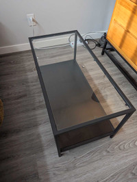 Like new Glass Coffee Table Ikea