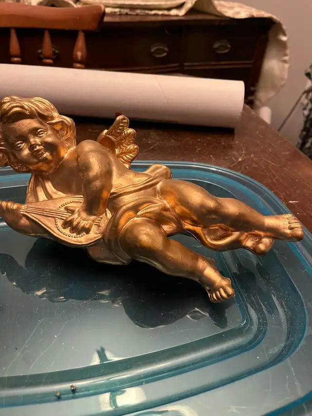Christmas cherub, 8 inches, $3 in Holiday, Event & Seasonal in City of Halifax - Image 2