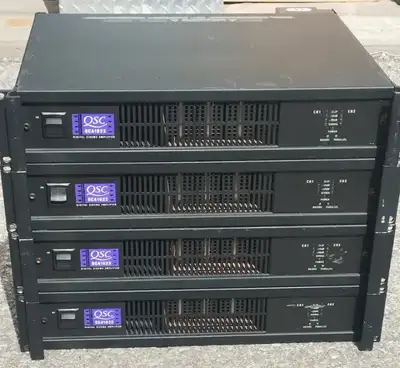 QSC DCA 1622 1600-watt 2-channel power amp. (Update 1 left) $600 each Pick up in Brampton. Shipping...