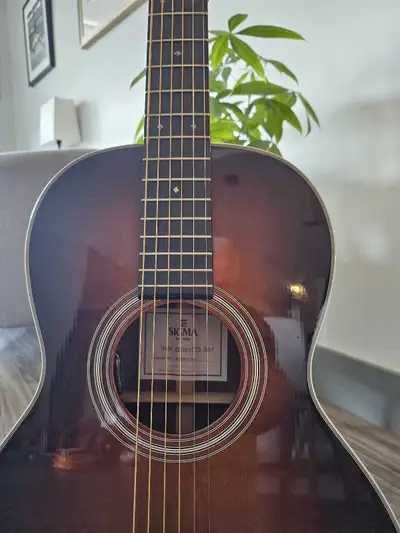 Sigma guitar, parlor style, View more