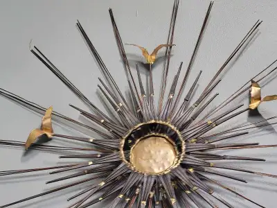 Sunburst Metal Wall Art, View more