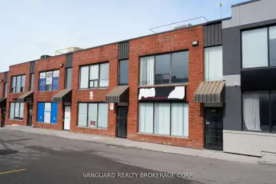 This Industrial Condo offers a main floor with two offices, a lunchroom, and a washroom. The mezzani...