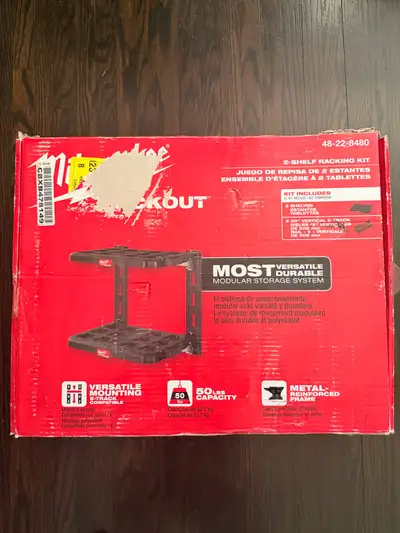 Milwaukee 2-Shelf Racking Kit, View more