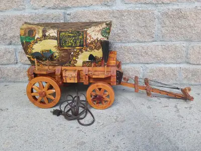 Western Wagon Lamp / Chuck Wagon Lamp, View more