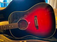 New 2021 Gibson J45, special Slash edition (Vermilion Burst)*
