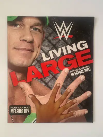 WWE - Living Large ! (13” x 10 1/2”  book), View more