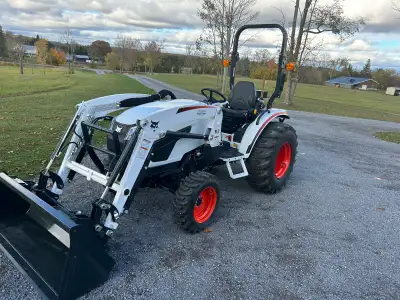 2023 Bobcat CT2025, like new condition, always stored indoors 140jrs had first service completed at...