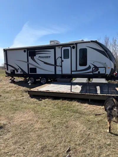 I'm selling my 2014 Keystone Premier Bullet 26RBPR, a well-maintained travel trailer that's ready fo...