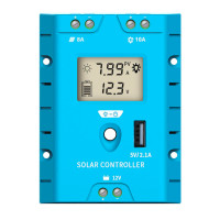 Solar Charge Controller, 12V 8A PWM