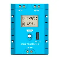 Solar Charge Controller, 12V 8A PWM