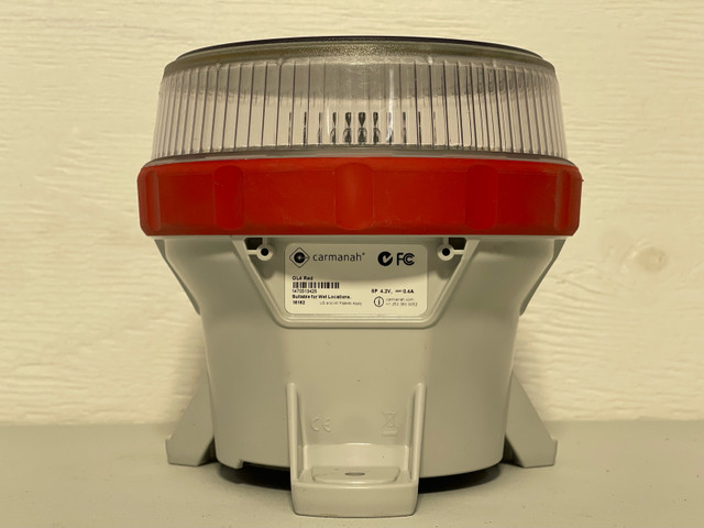 Carmanah OL4 General Hazard Marker Light Red Solar-Powered LED  in Other Business & Industrial in St. Albert
