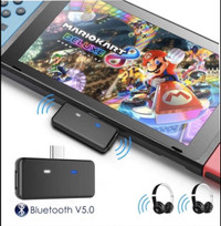 Brand New Nintendo Switch Bluetooth Adapter Accessorie