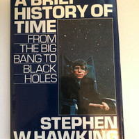 Stephen Hawkins A Brief History of Time first Edition