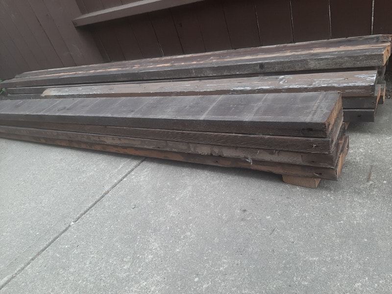 CEDAR PLANKS FOR FENCE, USED Decks & Fences Edmonton Kijiji