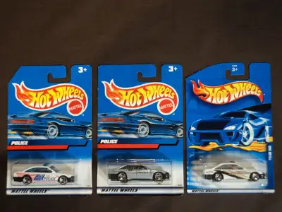 HOT WHEELS POLICE CAR LOT OF 3, View more