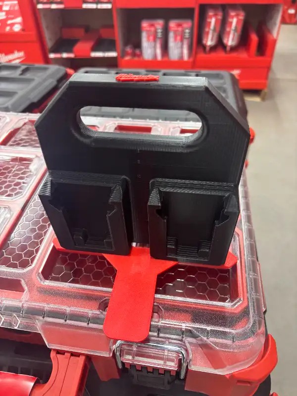 Milwaukee M18 Battery Caddy Holder (4 or 6 Batteries), Packout in Power Tools in Markham / York Region - Image 10