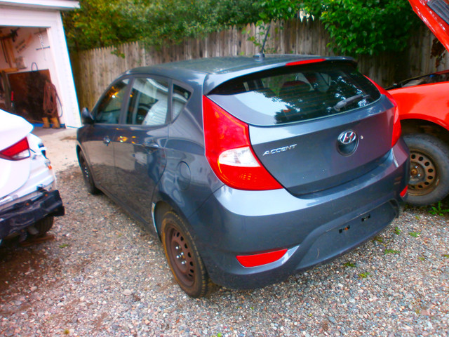 Parting Out 2012 Hyundai Accent Most Parts Fit 2012 to 2017 in Auto Body Parts in Saint John - Image 3