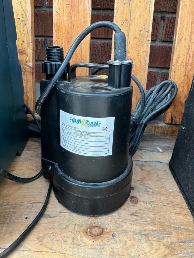  Submersible utility pump new  in Other in City of Toronto - Image 2