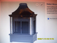 NEW IN BOX - OUTDOOR FIRE PLACE