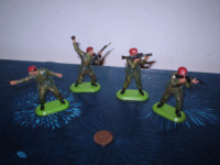 Britain's Models Paratroopers.
