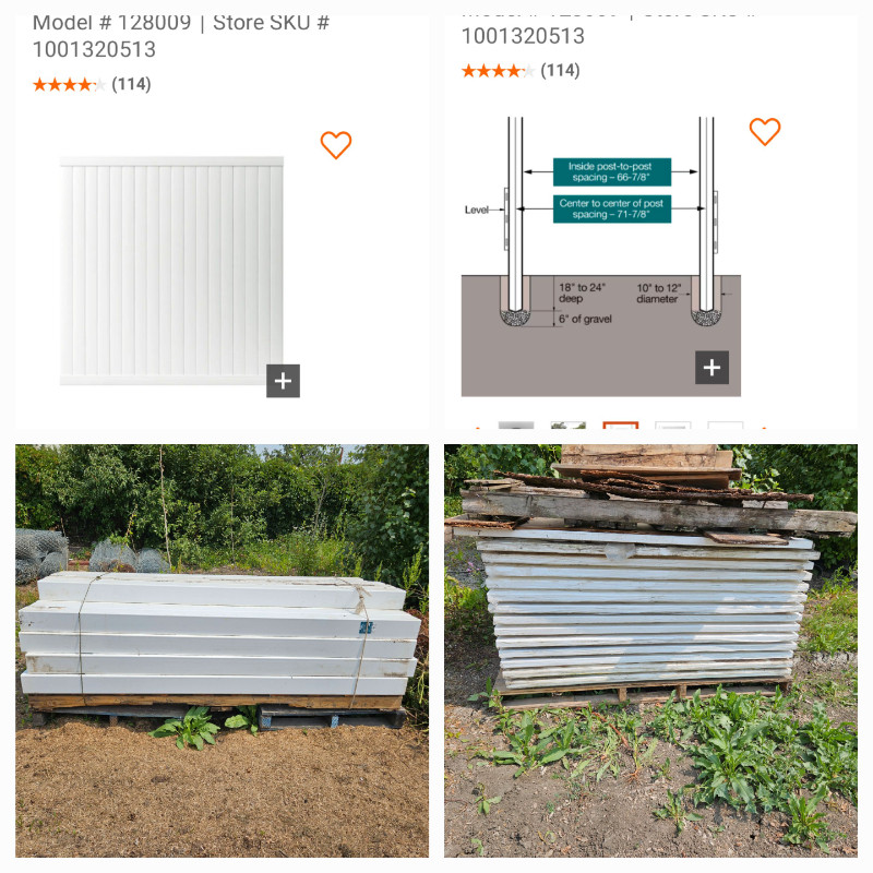 SOLD** Vinyl Fencing**SOLD Decks & Fences Regina Kijiji