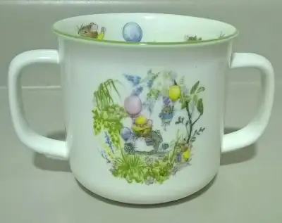 Royal Grafton Fine Bone China Two Handled Christening Mug, View more