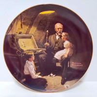 Norman Rockwell “Grandpa’s Treasure Chest” Collector Plate