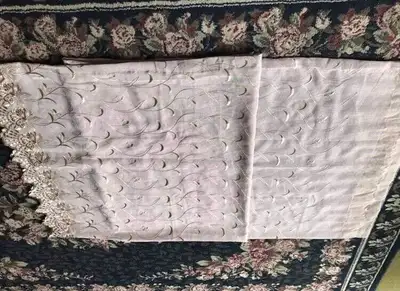 Deux panneaux rideaux avec dentelle 53 X84, View more