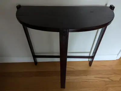 Hall Table. Table With Design. Solid wood and Great condition., View more