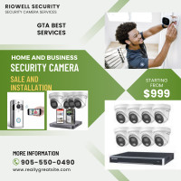 DOORBELL & CCTV CAMERA SYSTEM AVAILABLE FOR SALE & INSTALLATION