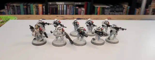 Astra Militarum Warhammer 40,000 painted Imperial Guard in Toys & Games in City of Toronto - Image 2