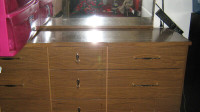 ** Vintage 60's Dresser with Mirror **