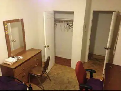 Downtown - Wellesley St & Parliament St Apartment in a Building. A bedroom with window, fully furnis...