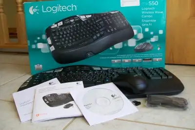 Clavier et souris sans fil LOGITECH, View more