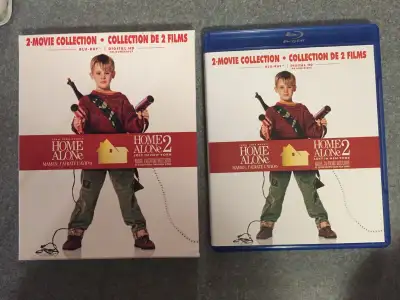 Home Alone 1 and 2 Blurays excellent condition , View more