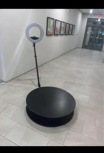 360 spinner 46” photobooth, View more