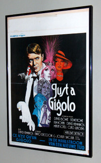 David Bowie Collectable Movie Poster Just A Gigolo 1978 Original