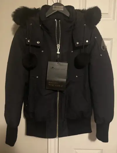 New with tags on Moose Knuckle Women’s Medium Bomber Jacket, View more