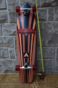 Airwalk Skateboard longboard 36 inches long, excellent wheels an