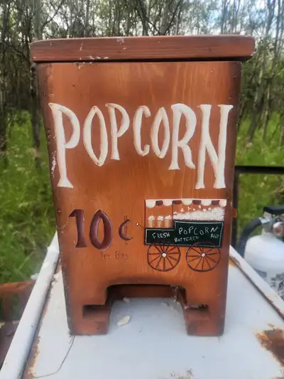 Vintage Rustic Popcorn Dispenser, View more