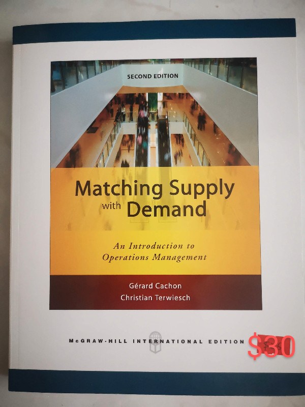 Matching Supply with Demand in Textbooks in Markham / York Region