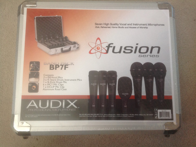 Audix CX112 LDC Mic NEW! Audix F5 F50 mics new Shipping availab dans Matériel audio professionnel  à Laval/Rive Nord