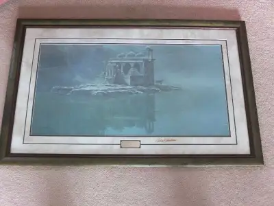 Limited Edition Artist's Proof 27/76 of this beautifully framed print. Signed on the glass in gold p...