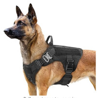 Tactical Dog Harness with Velcro Tags