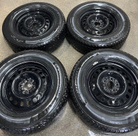 235/65r17 Michelin Winter tires + rims (5x114.3 Bolt pattern)