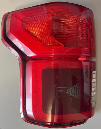 Taken (in working condition) off a 2018 F-150 - drivers (LHS) side LED tail light lens - blind spot...