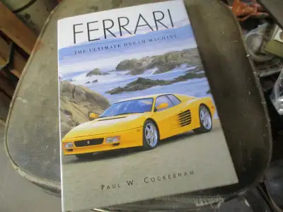 1996 FERRARI ULTIMATE DREAM MACHINE H/C BOOK $15. RACE CARS, View more