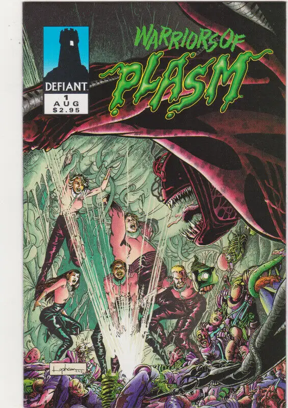 Defiant Comics - Warriors of Plasm - Issues #1,2,4, and 7. in Comics & Graphic Novels in Oshawa / Durham Region - Image 2